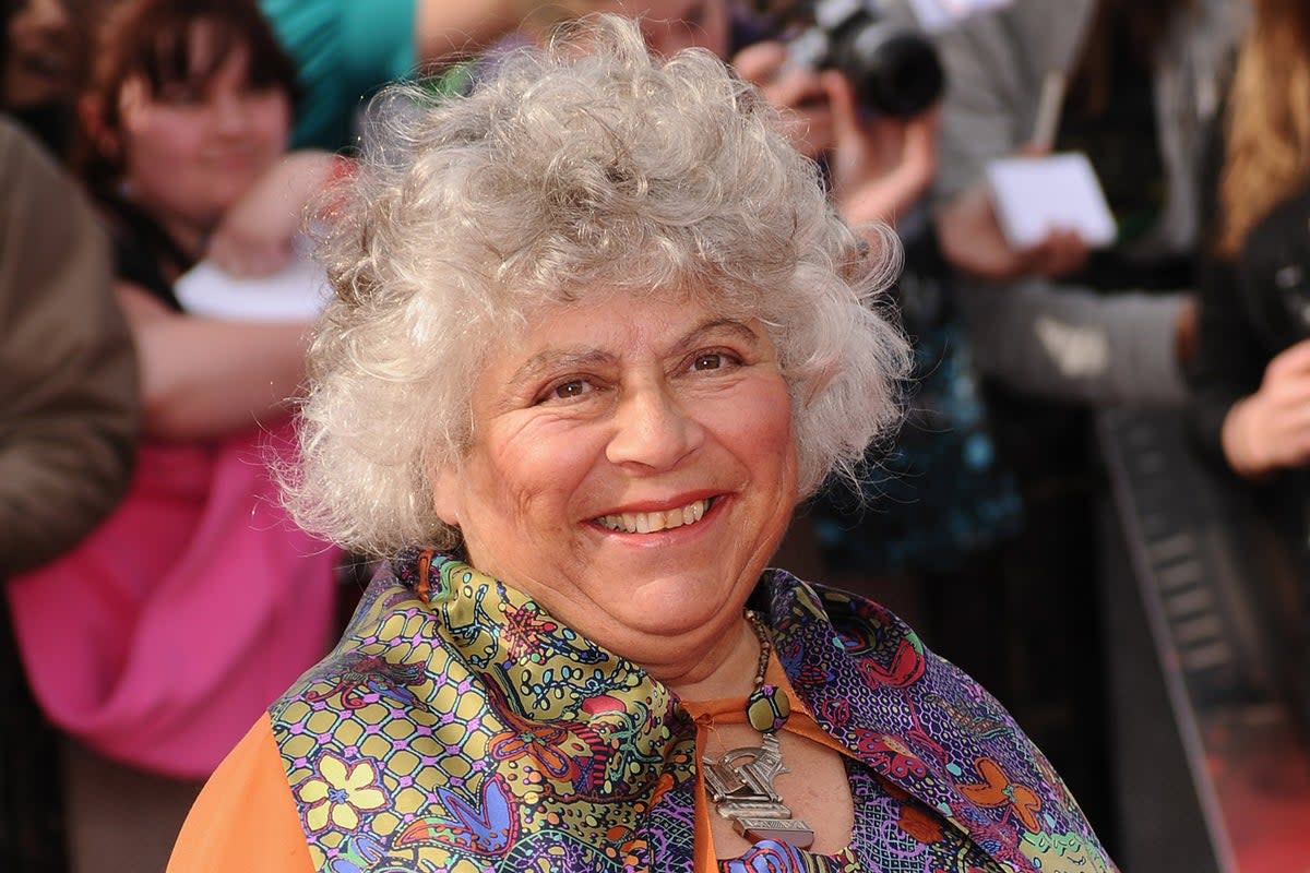 Miriam Margolyes has branded her self as ‘pathetic’  for being overweight  (Getty Images)