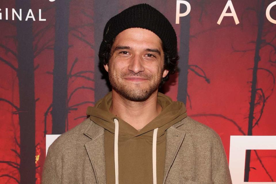 <p>Jesse Grant/Getty</p> Tyler Posey attends the "Wolf Pack" screening at The London West Hollywood at Beverly Hills on March 14, 2023