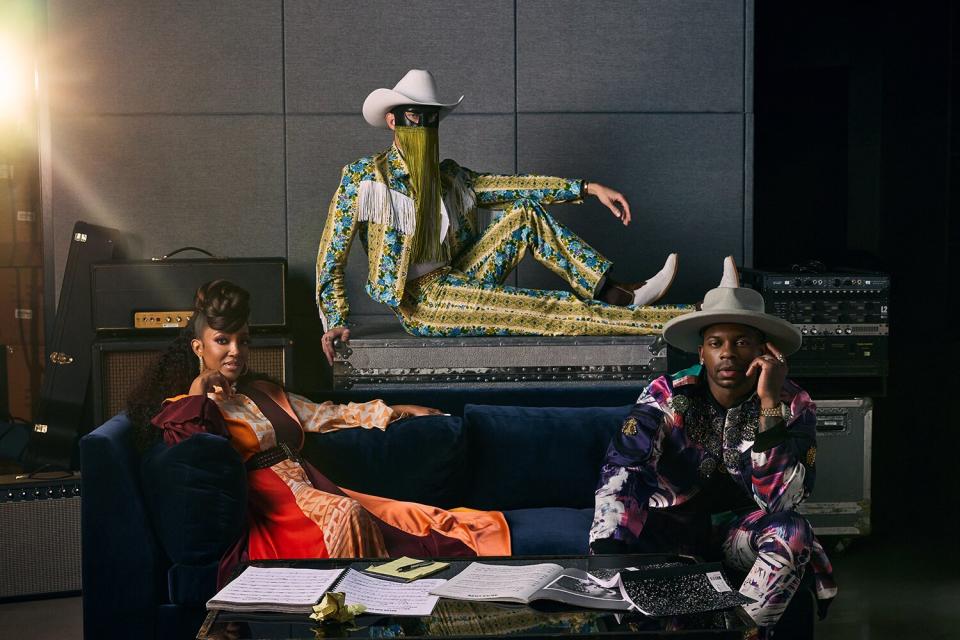Jimmie Allen, Mickey Guyton and Orville Peck in &quot;My Kind of Country,&quot; premiering March 24, 2023 on Apple TV+.