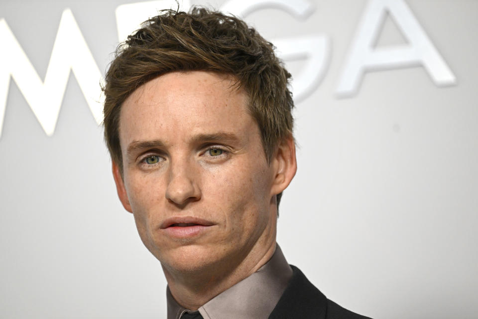 Eddie Redmayne attends the Omega Aqua Terra Shades, International Launch Event at Embankment Galleries, Somerset House on March 22, 2023 in London, England. (Photo by Gareth Cattermole/Getty Images)