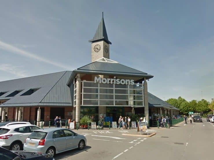 <p>The body of a baby was found in the car park at Morrison’s in Bilston</p> (Google)