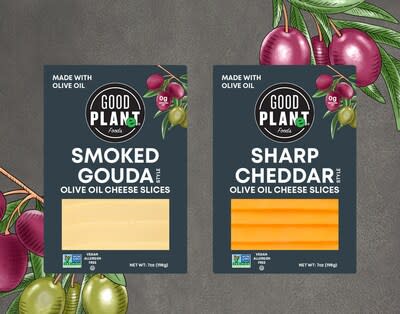 GOOD PLAneT Foods Smoked Gouda and Sharp Cheddar Cheese Slices with Olive Oil