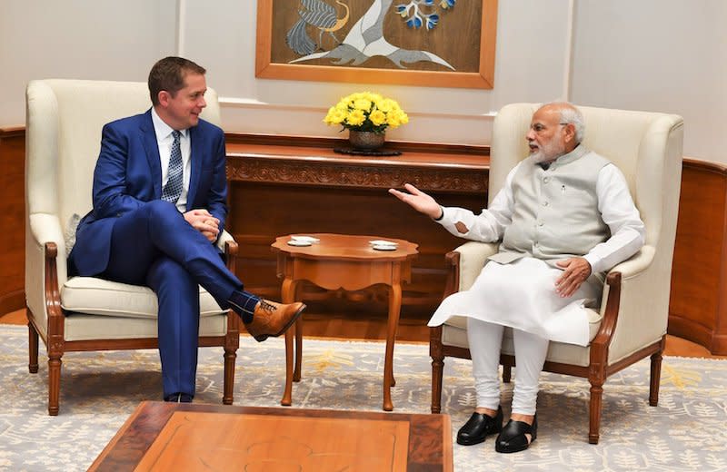 PHOTOS: Conservative Leader Andrew Scheer visits India to ‘repair’ relations