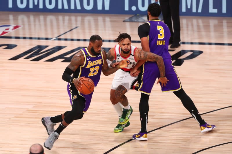 NBA: Los Angeles Lakers at Portland Trail Blazers