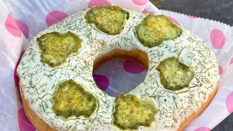 pickle doughnut