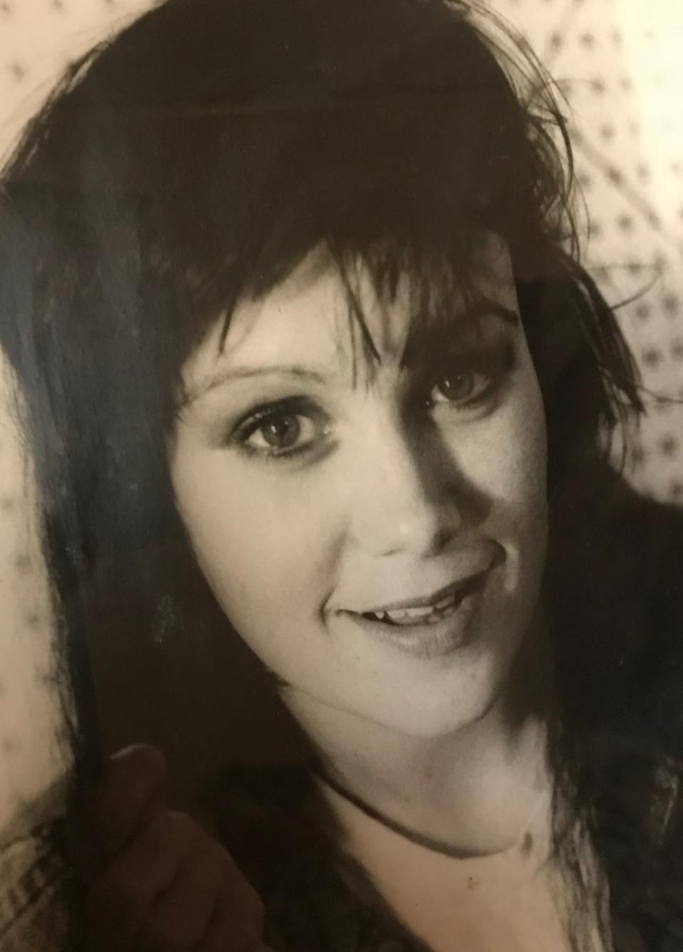 Mirielle Cervenka in 1979. (Photo courtesy of Exene Cervenka; photographer unknown)