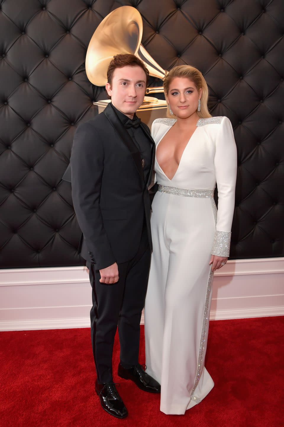 Meghan Trainor and Daryl Sabara