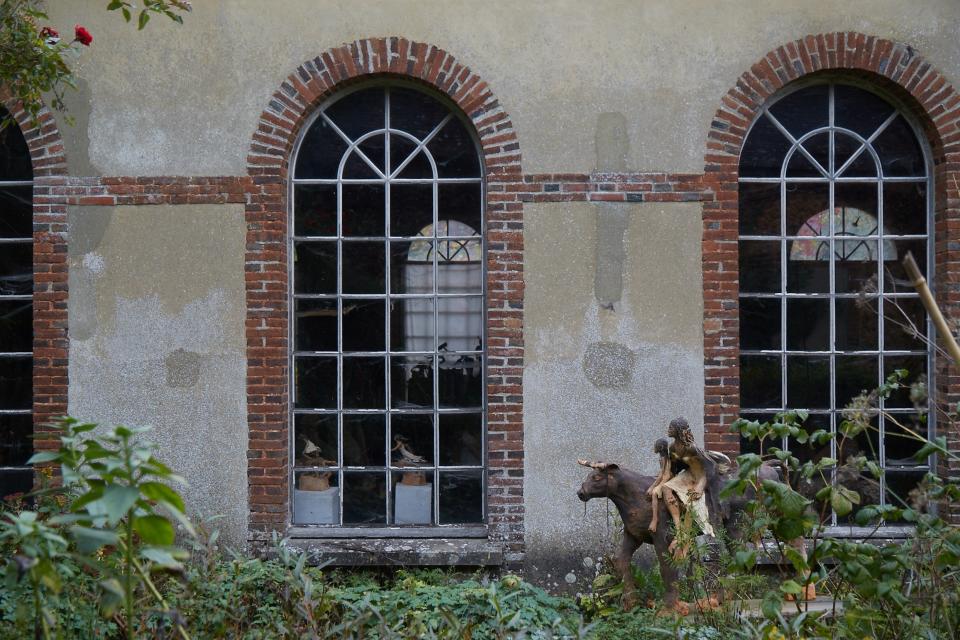 The home and atelier of Fanny Ferre is the disused factory of Bohin, once manufacturers of sewing pins.