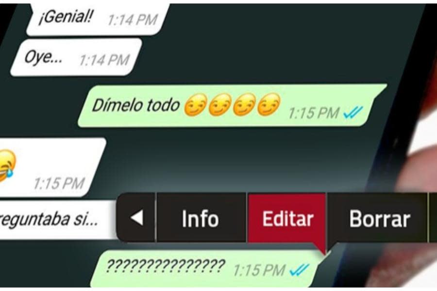 OFICIAL: Ya se pueden editar los mensajes en Whatsapp