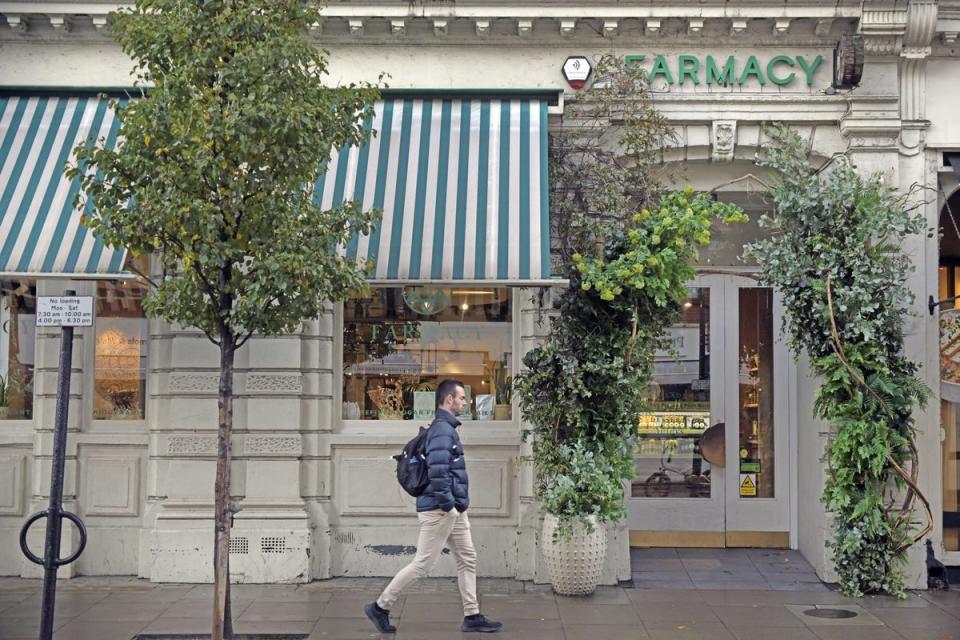 Farmacy on Westbourne Grove is great for salads and roasted fish (Daniel Lynch)