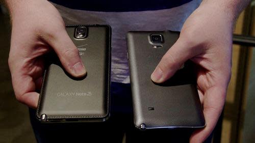 Samsung Galaxy Note 3 and Galaxy Note 4