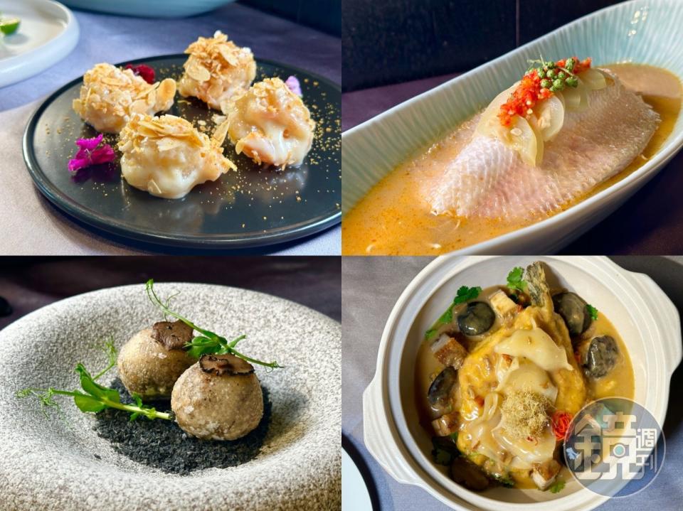 台北與台南遠東香格里拉特地推出「醉粵之享．雙廚聯奏」的限時餐會，菜色融入許多府城特產。