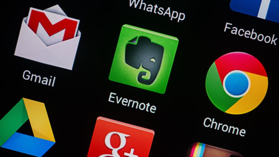  Evernote app icon. 