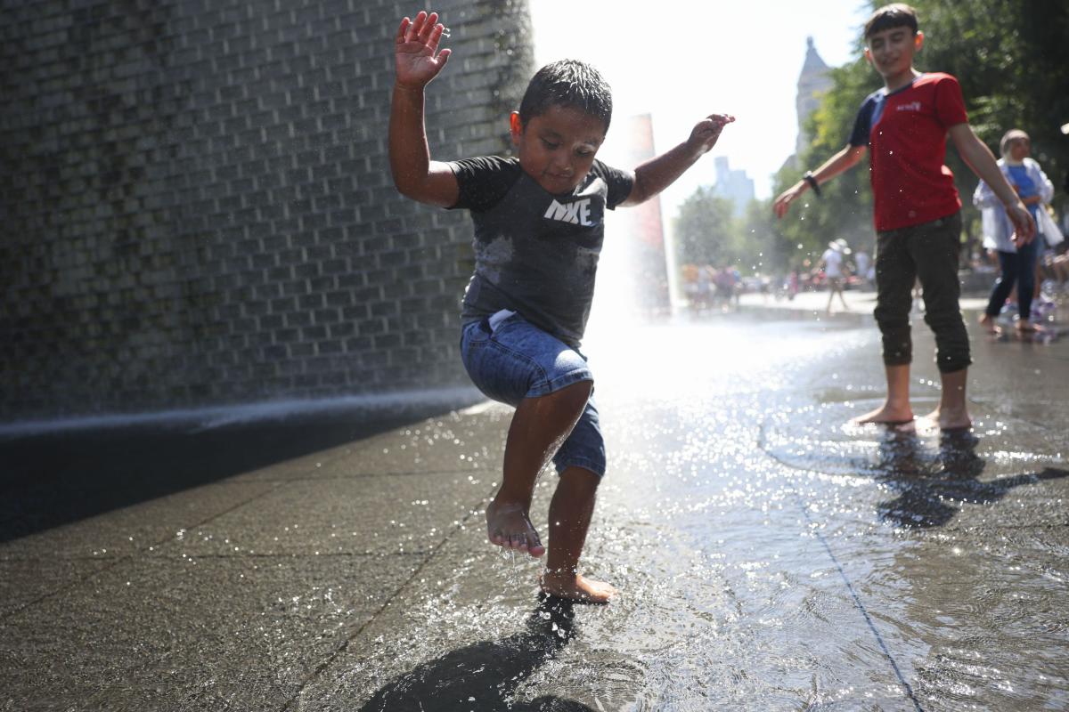 Temperatures hit the 90s on last day of May