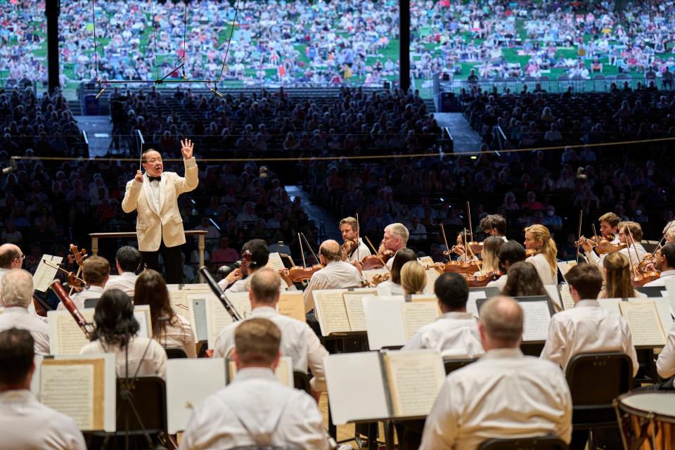 Blossom Music Center is the summer home of the Cleveland Orchestra and also hosts summer concerts by popular artists.