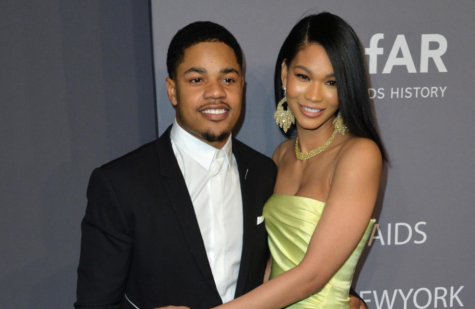 Sterling Shepard moves out of family home following split to Chanel Iman credit:Bang Showbiz