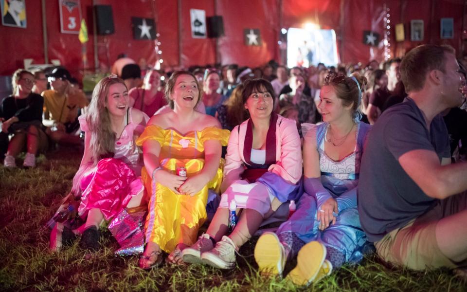 glastonbury frozen  - Credit: paul grover