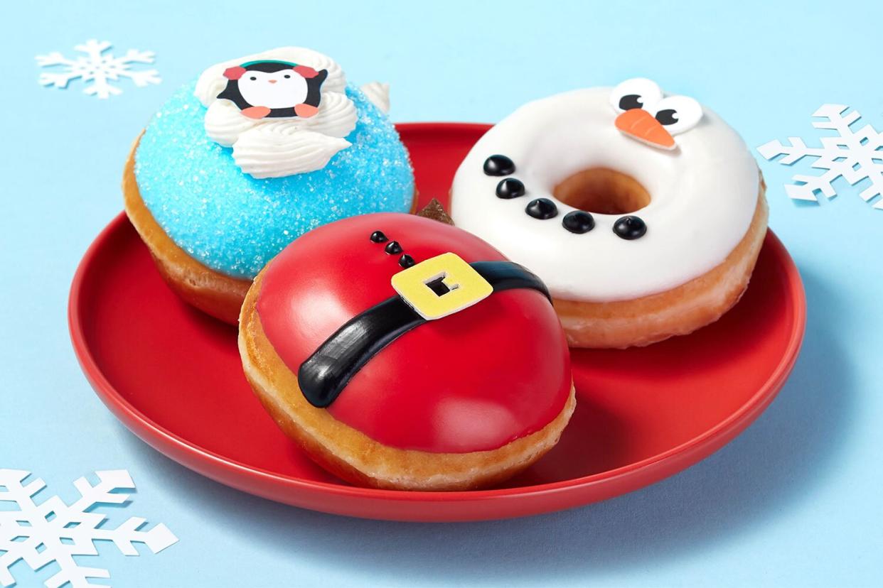 Krispy Kreme holiday donuts