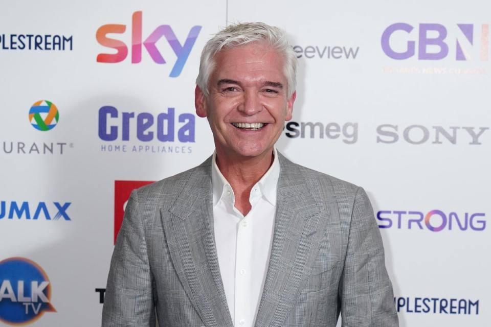 Philip Schofield at centre of storm after admitting to ‘unwise‘ affair with younger male colleague (PA Archive)