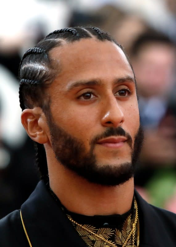 FILE PHOTO: NFL quarterback Colin Kaepernick in New York City, U.S. – May 6, 2019