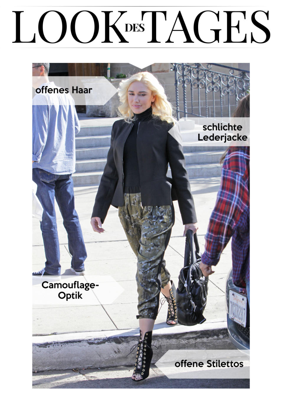 Nach dem Gottesdienst verlässt Gwen Stefani die Kirche in Los Angeles. (Bild. SplashNews)