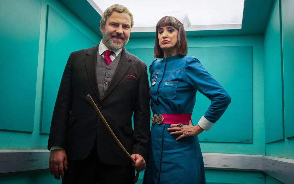 Gwynne featured alongside David Walliams in The Midnight Gang