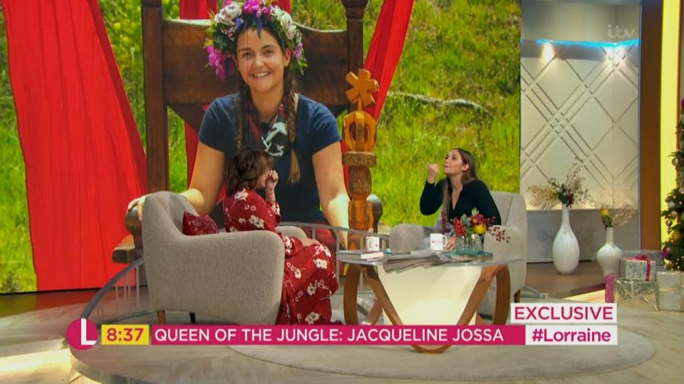 Star: She was speaking about her time on the jungle in her first tv interview (ITV)