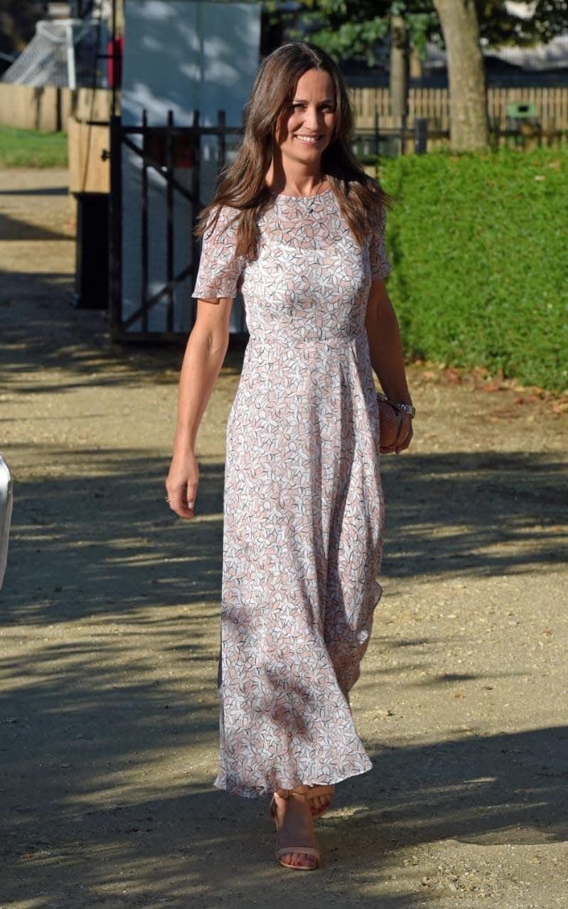 Pippa Middleton wearing L.K Bennett - Credit: Rex