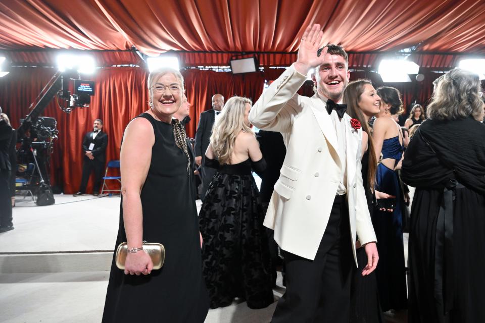 Dearbhla Mescal and Paul Mescal at the 95th Annual Academy Awards held at Ovation Hollywood on March 12, 2023 in Los Angeles, California.