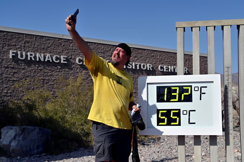 FILE PHOTO: Extreme Heat in Death Valley