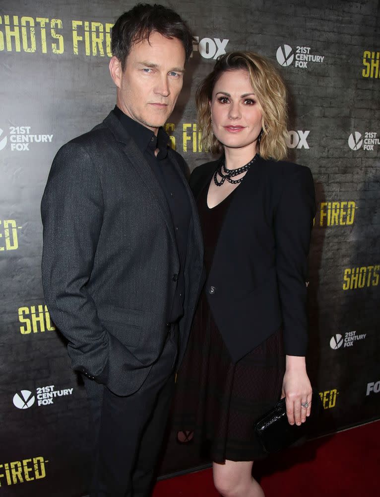 Stephen Moyer and Anna Paquin