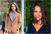 <p><b>When: April 24,<br>2017</b><br>Katie Holmes was spotted with a sexy, youthful cut at the Chanel Artists Dinner during the 2017 Tribeca Film Festival on Monday! The light-brown collarbone-length lob was chopped and layered, courtesy of stylist DJ Quintero. Paired with minimal makeup, the 38-year-old looked absolutely stunning, don’t you agree? <i> (Photos: Getty) </i> </p>