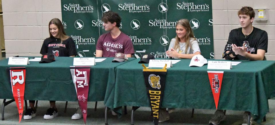 Saint Stephen's Episcopal signing day