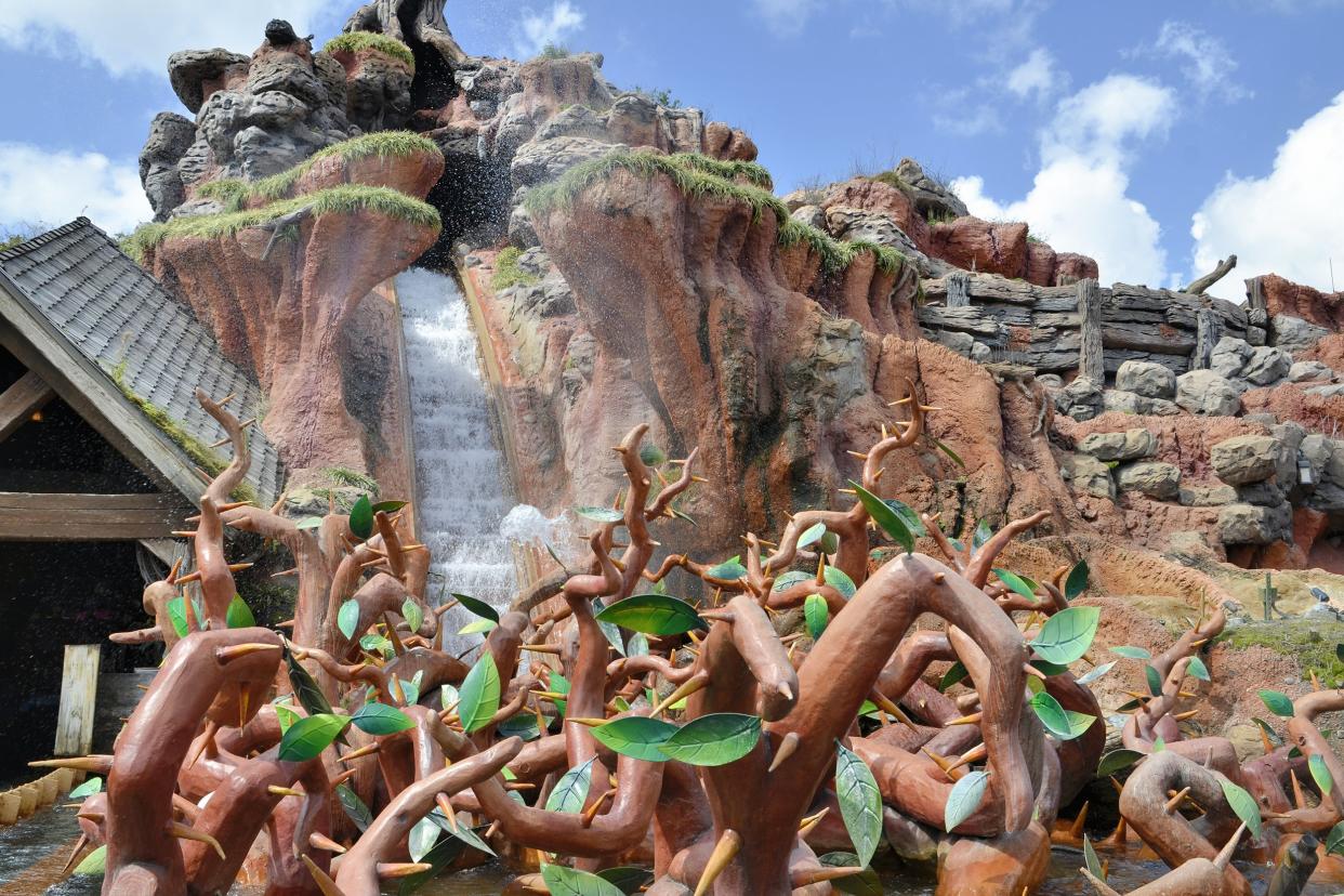 Splash Mountain attraction at Disney World