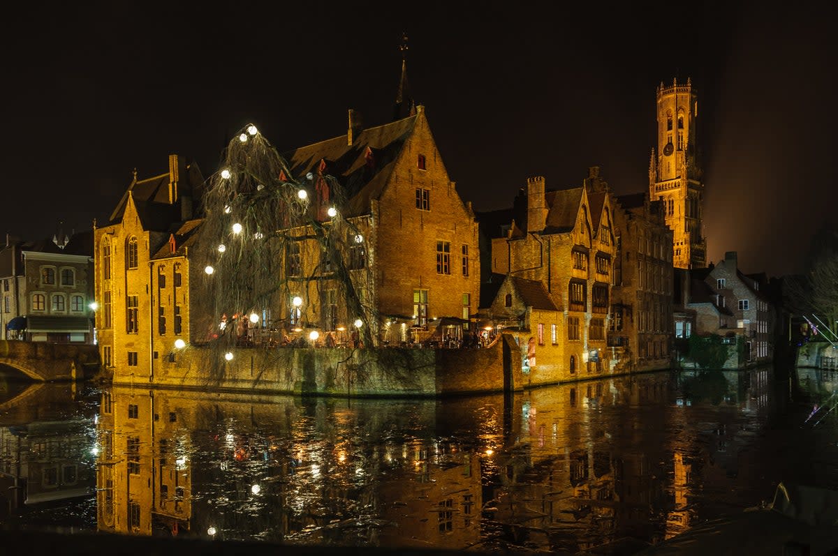 Bruges Old Town looks even more charming by night (Getty Images/iStockphoto)