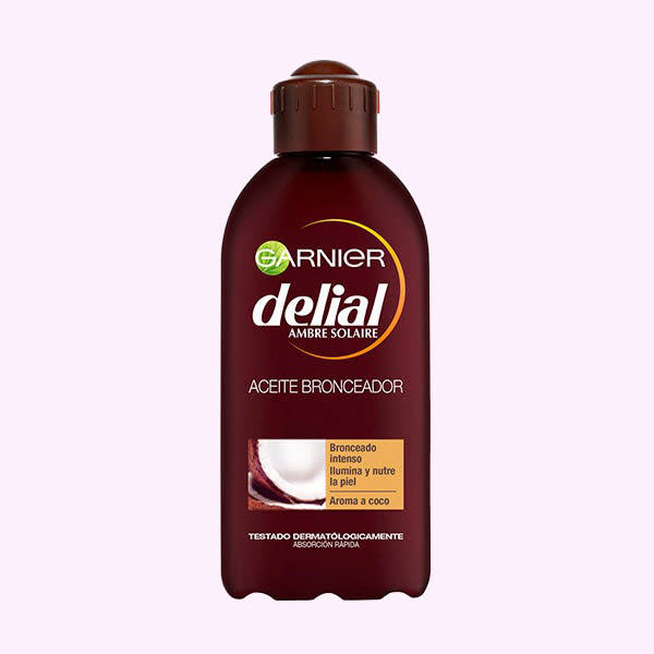 Aceite acelerador del bronceado de Delial