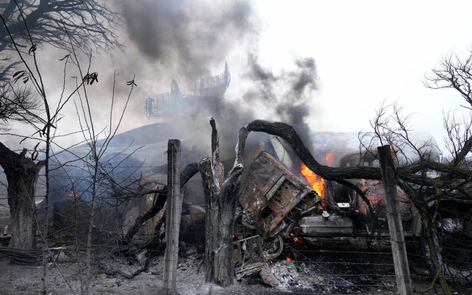 russia ukraine invasion sanctions putin separatist states war latest - Sergei Grits /AP