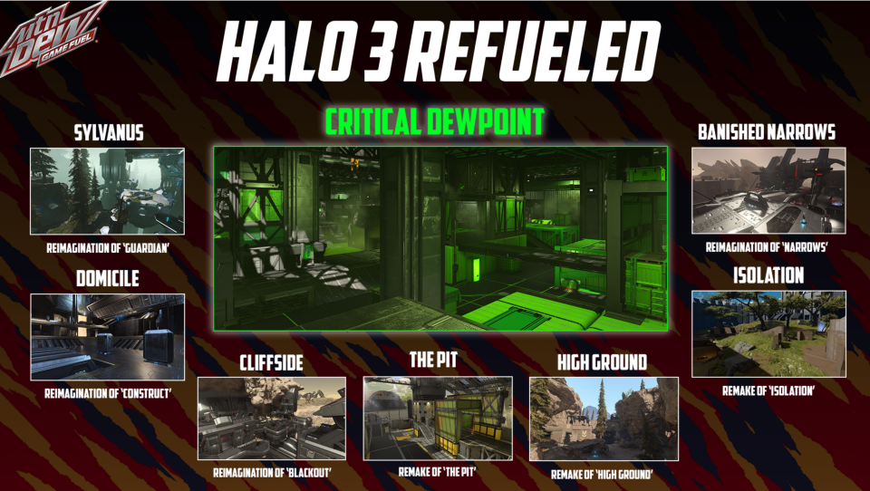 ¡Halo 3 regreso en forma de mapas para Halo Infinite!