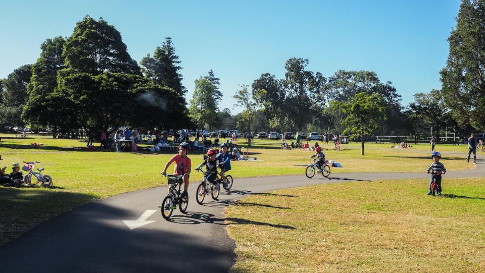 Easy access to a local park improves individuals’ health and community wellbeing. Shutterstock