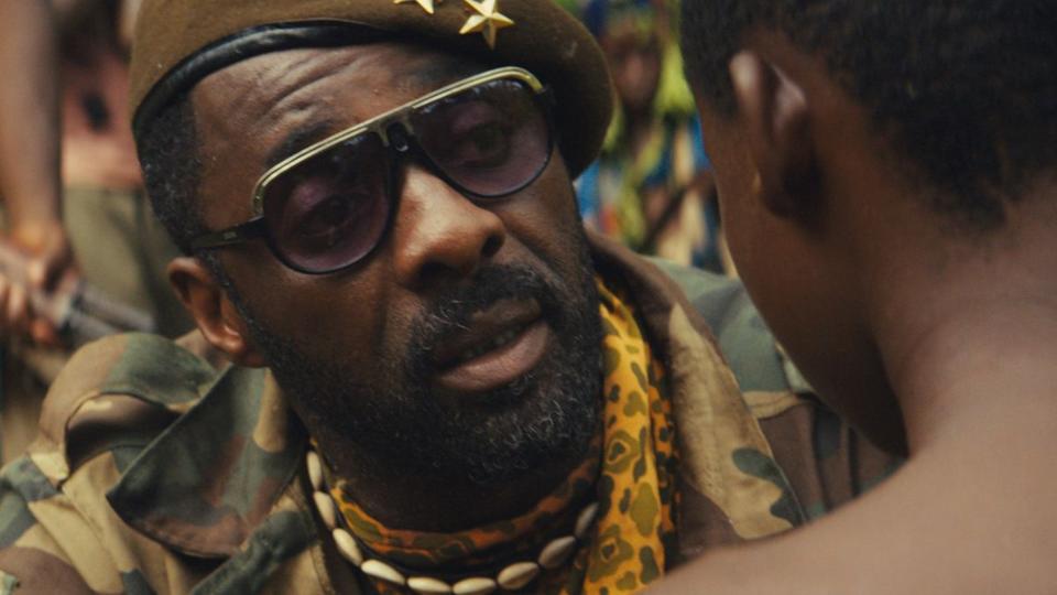 <p> One of Netflix's very first productions was a bold proposition indeed; a war movie in a fictional African country, performed for long stretches in Twi (a dialect of the Akan language spoken in Ghana), about a child soldier groomed for violence by a simultaneously terrifying and magnetic commandant. Beasts of No Nation plays out in just as bleak a manner as the premise suggests, leaving the viewer morally conflicted and emotionally exhausted. </p> <p> In a movie that's equal parts thrilling and harrowing, Idris Elba delivers an absolute masterclass in his role as the commandant. You watch him groom a child for war and perform several war crimes, and yet, somehow, you still find yourself wanting to root for him. And no less of a revelation is the young Abraham Attah as Agu.  </p>