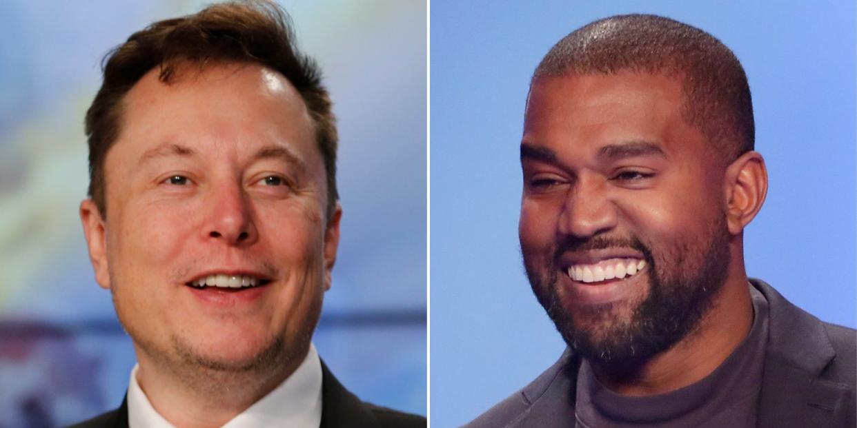 Elon Musk Kanye West