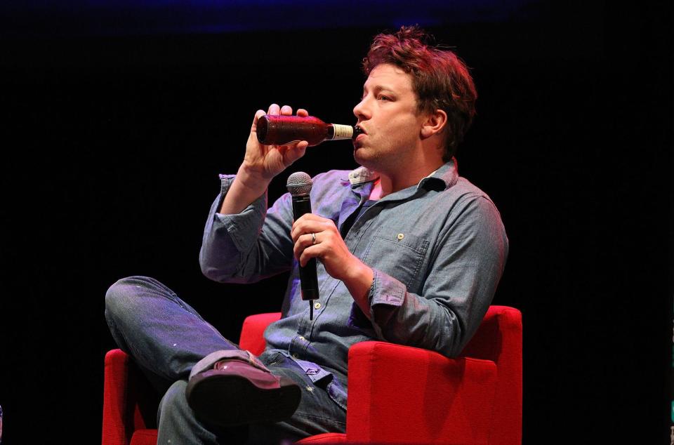 Starkoch Jamie Oliver bei einer Veranstaltung 2012 in Melbourne. (Bild: Scott Barbour/Getty Images)