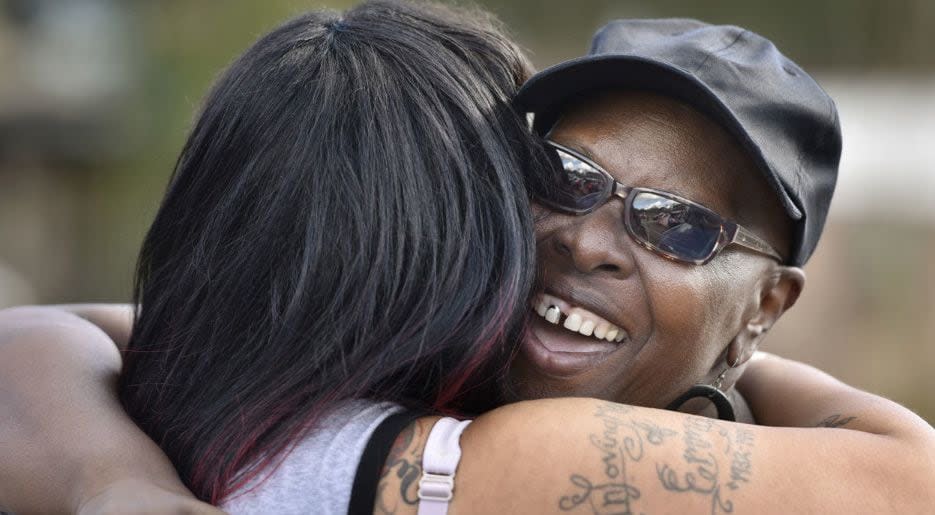 <p><strong>Velma Aiken. </strong>Craig's mother. News crews in Jacksonville captured her jubilation the day JSO announced Kamiyah had been found. </p>