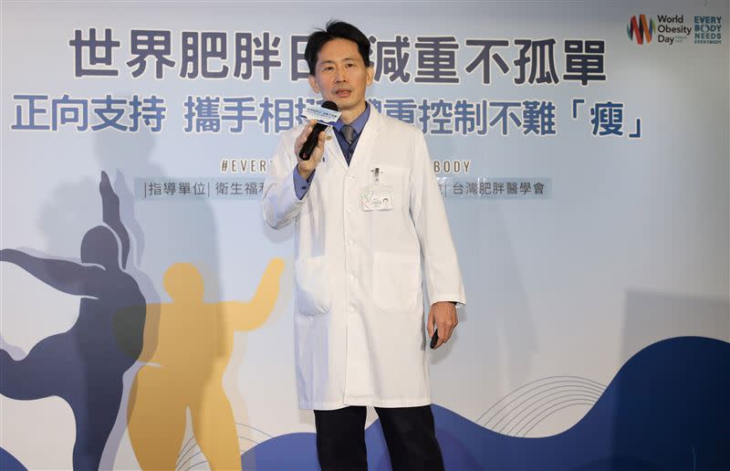 台灣肥胖醫學會理事長楊宜青表示，台灣的肥胖盛行率已經突破20%。（圖／肥胖醫學會提供）