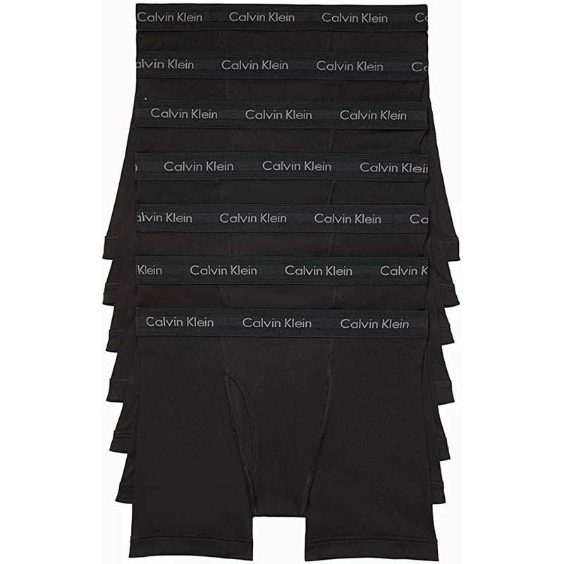 <p><strong>Calvin Klein</strong></p><p>amazon.com</p><p><strong>$55.99</strong></p><p><a href="https://www.amazon.com/Calvin-Klein-Cotton-Classics-Megapack/dp/B07PJZZBS8?ref_=Oct_DLandingS_D_647aea34_60&th=1&psc=1&tag=syn-yahoo-20&ascsubtag=%5Bartid%7C10054.g.42200585%5Bsrc%7Cyahoo-us" rel="nofollow noopener" target="_blank" data-ylk="slk:Shop Now;elm:context_link;itc:0;sec:content-canvas" class="link ">Shop Now</a></p><p>The platonic ideal of boxers, and for this much off retail? Perfect for an underwear drawer reset. </p>