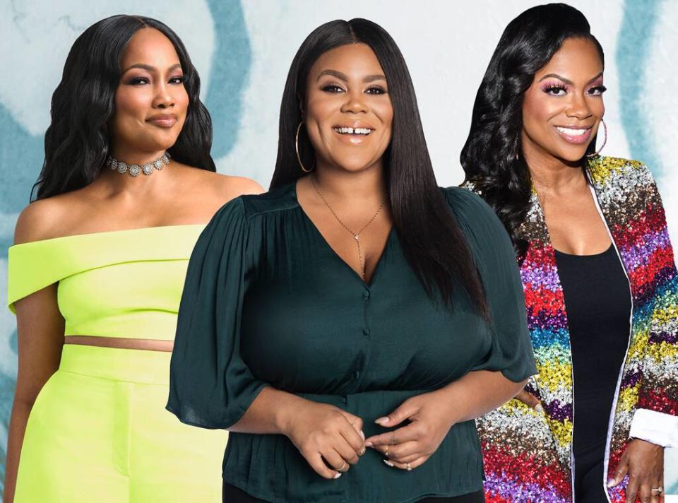 Bravo's Race in America, Nina Parker, Kandi Burruss, Garcelle Beauvais