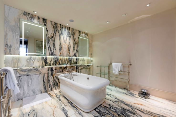 One of the bathrooms. Photo: Wetherell