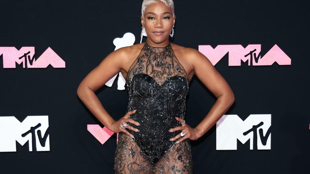 tiffany haddish attends the 2023 mtv video music awards at the prudential center on september 12, 2023 in newark, new jersey