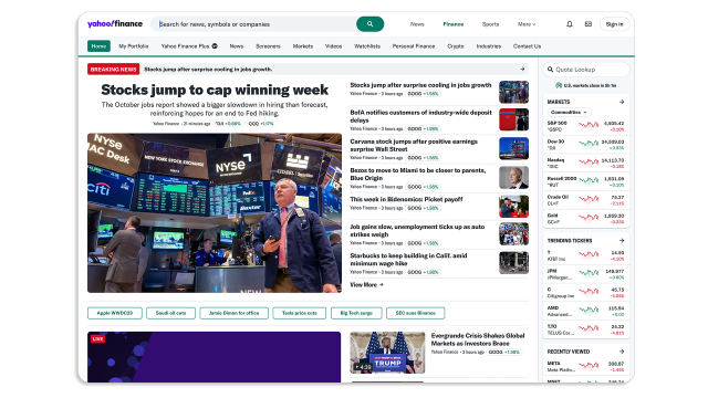 Yahoo Finance site update delivers deeper insights, richer content