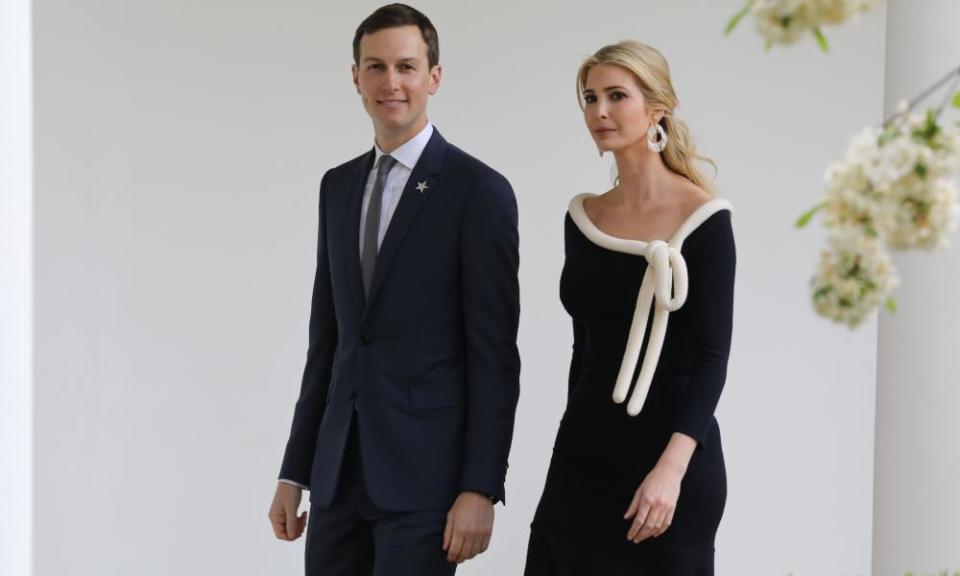 Jared Kushner and Ivanka Trump.